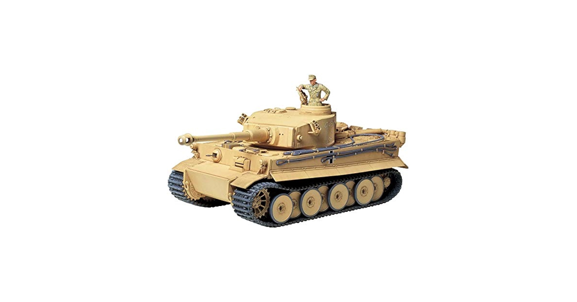 Tamiya Tiger I プラモデル 128 [戦車プラモデル] TAMIYA 1/35 TIGER Ⅰ From assembly to